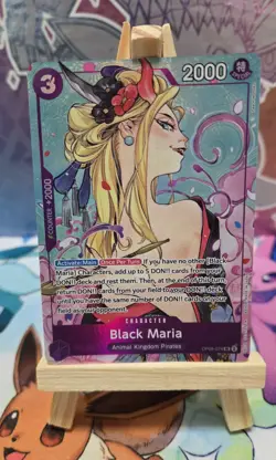 Black Maria (Illustration Box Vol.2) OP08-074 One Piece Promotion Cards Foil - Image 1