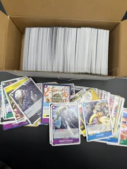 One Piece 400+ Cards Bulk Lot TCG Card Game Mixed Cards Near Mint ENGLISH - Image 2