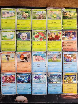 Pokemon TCG Prismatic Evolutions - Complete Base Set C/UC/Rare Holo - 100 Cards - Image 2