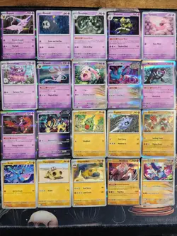 Pokemon TCG Prismatic Evolutions - Complete Base Set C/UC/Rare Holo - 100 Cards - Image 3
