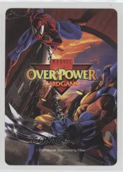 1995 Marvel Overpower CCG Special Character Cards Invisible Woman - Image 2