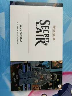 MTG, Secret Lair, Trick or Treat Rainbow Foil Edition, Factory Sealed - Image 1