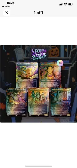 MTG, Secret Lair, Trick or Treat Rainbow Foil Edition, Factory Sealed - Image 4