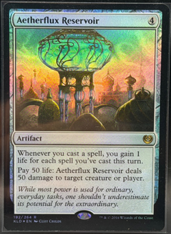 Magic the Gathering Aetherflux Reservoir 1x FOIL KLD MTG Kaladesh Rare NM - Image 1