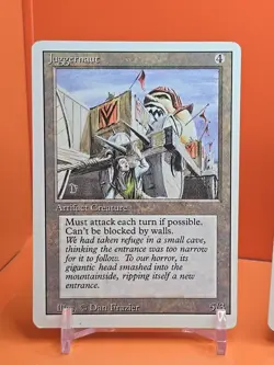 🟤🟤🟤 (4) 1994 Magic The Gathering JUGGERNAUT REVISED 3RD EDITION PLAYED🟤🟤🟤2 - Image 2