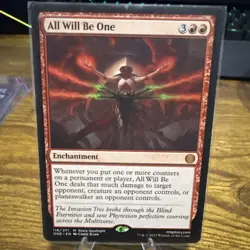 MTG Magic the Gathering All Will Be One (118/530) Phyrexia All Will Be One LP - Image 1