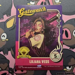 2023 MTG Magic The Gathering SLD Secret Lair Drop Baseball #1455 Liliana Vess - Image 1