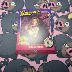 2023 MTG Magic The Gathering SLD Secret Lair Drop Baseball #1455 Liliana Vess - Image 3