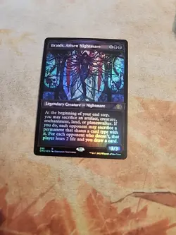 Braids, Arisen Nightmare Showcase Foil Dominaria United MTG NM - Image 1
