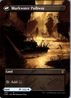 Clearwater Pathway (Borderless) R Zendikar Rising 286 NM - Image 2