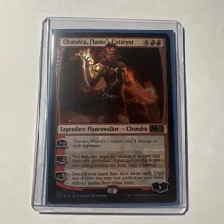 Chandra, Flame's Catalyst Core Set 2021 Foil Mythic MTG Magic:The Gathering NM - Image 1