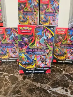 Pokemon TCG: Phantasmal Flames Booster Bundle (6 Packs) - Image 1