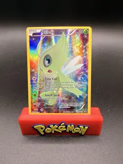 Pokemon TCG Mythical Celebi XY111 Full Art Black Star Holo Promo NM - Image 1
