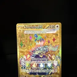 TERAPAGOS EX 173/142 Stellar Crown Gold Holo POKEMON SUPER MINTY 🔥🔥 - Image 3