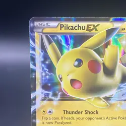 Pokemon TCG Pikachu EX Black Star Promo XY174 NM - Image 2