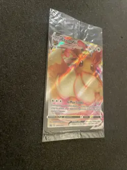 SEALED Eevee VMAX SWSH087 Black Star Promo Full Art Holo Pokemon TCG 2021 NM - Image 3
