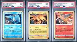 PSA 9 Moltres & Zapdos & Articuno SEQUENTIAL SET - Pokemon TCG Promo - SWIRLS - Image 1
