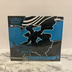 Pokemon TCG Scarlet & Violet: Black Bolt Elite Trainer Box *Factory Sealed* ETB - Image 1
