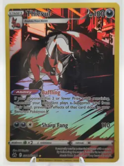 Thievul GG17/GG70 Galarian Gallery Full Art Rare Crown Zenith Pokemon TCG NM - Image 3