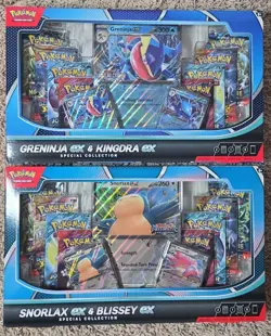 Lot of 3 Pokemon - Greninja Kingdra, Snorlax Blissey & Charizard Boxes - SEALED - Image 2