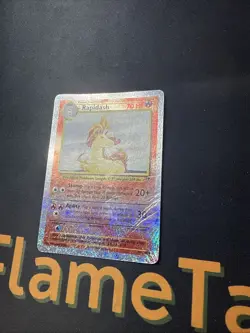 Pokemon - Rapidash - 60/110 - Legendary Collection - Reverse Holo - Vintage 2002 - Image 3