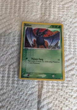 Pokemon TCG Zubat Ex Delta Species Holo #88/113 Stamped VTG 2005 - Image 1