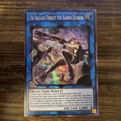 Yu -Gi-Oh! Tri-Brigade Ferrijit the Barren Blossom MP21-EN196 2021 1st Edition - Image 1
