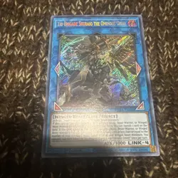*** TRI-BRIGADE SHURAIG THE OMINOUS OMEN *** SECRET RARE PHRA-EN048 NM YUGIOH! - Image 1