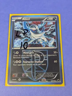 Absol - 67/116 - Rare Holo Plasma Freeze - Pokemon Card - LP - Image 3