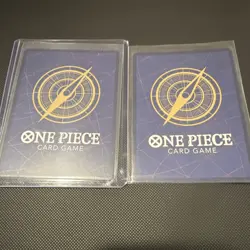 One Piece Card Game Nami EB01-003 Holo SR English Card Lot x2 - Image 2