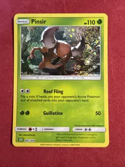 Pinsir 007/034 Trading Card Game Classic Holo - Image 1