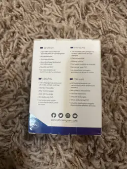 Ultimate Guard Standard Size Card Sleeves - Black (100 Count) 4260250073810 - Image 3