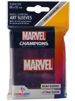 Marvel Champions The Card Game Art Sleeves LCS LCG 51 Pack Purple New - Image 1