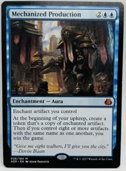 MTG Mechanized Production Aether Revolt Regular - Image 1