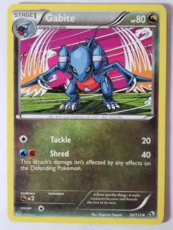 Gabite 95/113 LP - Legendary Treasures Pokemon Card - $2 Combined Shipping - Image 1