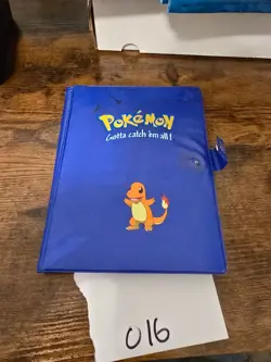 Vintage 1999 Pokemon Snap Binder Blue Charmander 016 - Image 1