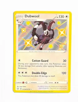 Dubwool ~ Pokemon Shining Fates ~ Shiny Vault Holo Rare SV104/SV122 - Image 1