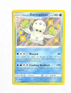 Galarian Darmanitan ~ Pokemon Shining Fates ~ Shiny Vault Holo Rare SV024/SV122 - Image 1