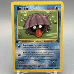 Shellder 54/62 - Fossil - 1st Edition - Pokemon TCG - Image 2