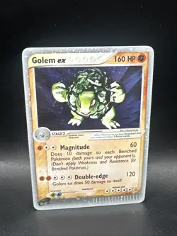 Pokemon TCG Golem EX Dragon 91/97 Holo Rare (2003) - Image 1