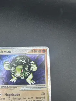 Pokemon TCG Golem EX Dragon 91/97 Holo Rare (2003) - Image 3