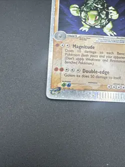 Pokemon TCG Golem EX Dragon 91/97 Holo Rare (2003) - Image 5