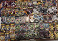 Lot of 60 Pokemon Booster Packs All Open Please Read - Image 1