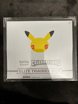 Pokemon TCG: 25th Anniversary Celebrations Elite Trainer Box (2021) 820650809439 - Image 1