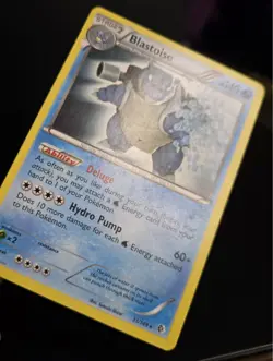 Pokemon TCG - BLASTOISE - 31/149 - RARE - BW: BOUNDARIES CROSSED (2012) - MP/LP - Image 2