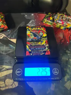 POKEMON MEGA EVOLUTION Phantasmal Flames Booster Pack WEIGHTED HEAVY 22.5 g - Image 1