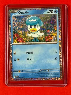 2023 Pokemon McDonald's Collection Quaxly 003/015 - Holo - Image 1