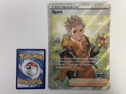 Brazil Exclusive Spark SWSH226 JUMBO Pokemon GO Stamped Promo Near Mint NM - Image 1