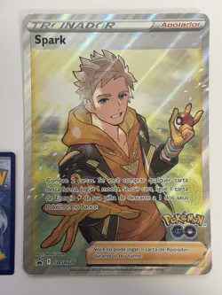 Brazil Exclusive Spark SWSH226 JUMBO Pokemon GO Stamped Promo Near Mint NM - Image 2