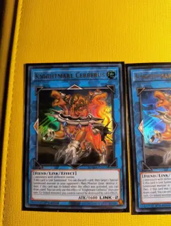 2X Knightmare Cerberus MAMA-EN070 Ultra Rare YuGiOh - Image 2